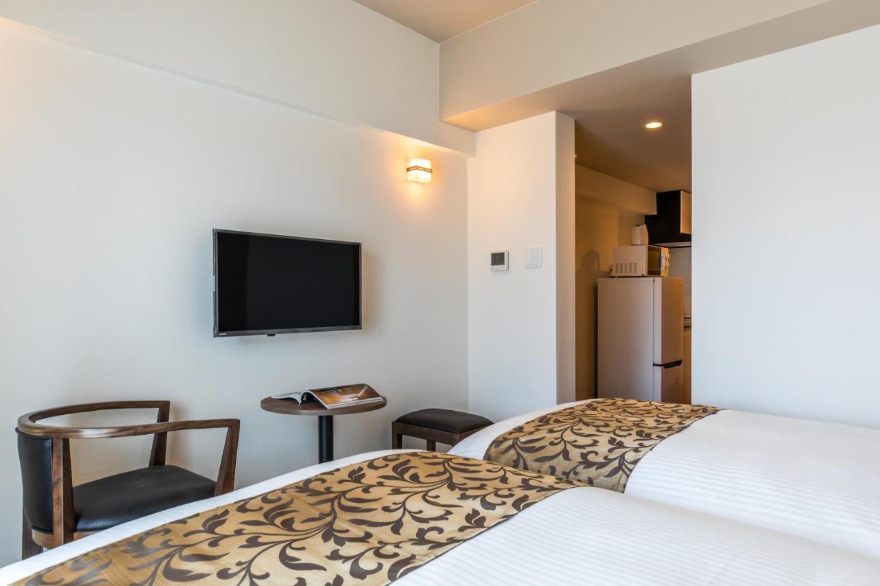Aparthotel Mr Kinjo 万座ビーチ前 à Onna Extérieur photo